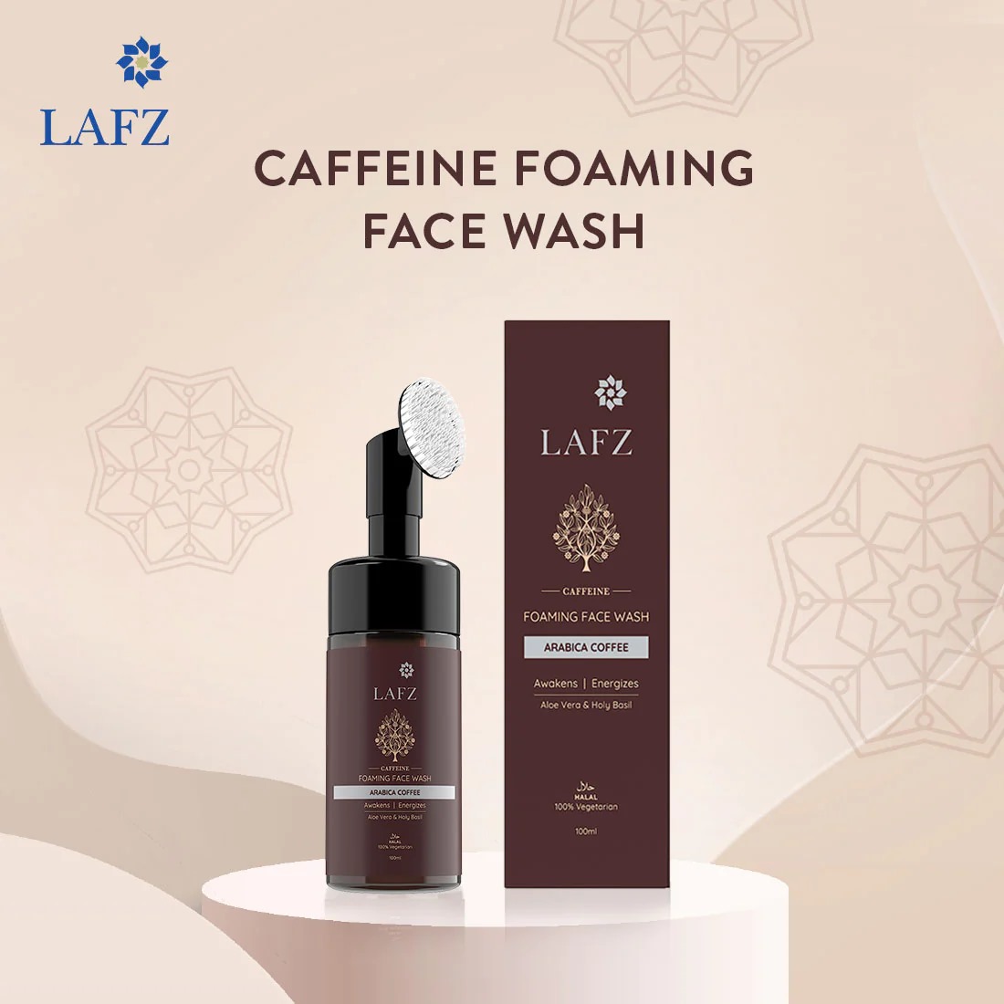 Lafz Arabica Coffee Foaming face wash